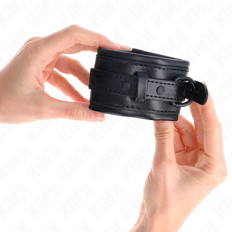 KINK - WRIST RESTRAINTS BLACK ADJUSTABLE 20-30 CM X 6 CM - Image 3