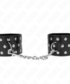 KINK - PUNK WRIST RESTRAINTS ADJUSTABLE 19-24 CM X 5.5 CM