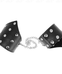 Alternative view of KINK - BLACK POINT STYLE WRISTBANDS WITH CHAIN ADJUSTABLE 17-23 CM X 8.5 CM