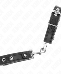 Alternative view of KINK - MINI BLACK WRISTBANDS WITH STUDS ADJUSTABLE 16-22 CM X 2 CM
