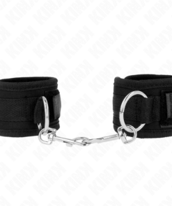 Alternative view of KINK - WRIST RESTRAINTS BLACK ADJUSTABLE 18-35 CM X 6 CM