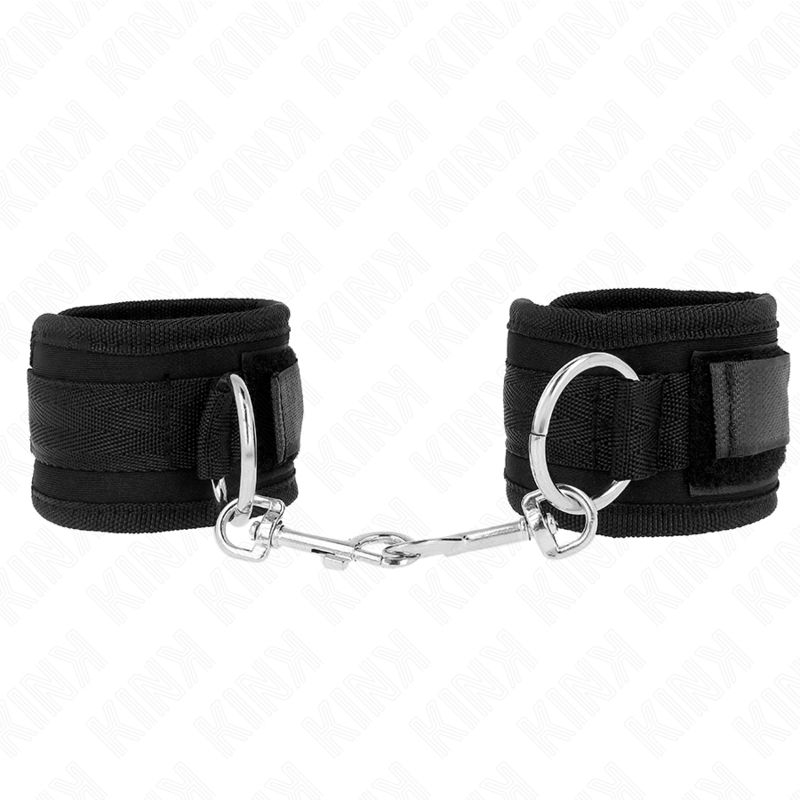 KINK - WRIST RESTRAINTS BLACK ADJUSTABLE 18-35 CM X 6 CM - Image 2