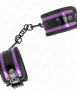 Alternative view of KINK - NEOPRENE WRIST RESTRAINTS LIGHT PURPLE AJUSTABLE 21-28 CM X 5 CM