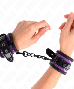 KINK - NEOPRENE WRIST RESTRAINTS LIGHT PURPLE AJUSTABLE 21-28 CM X 5 CM