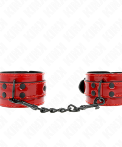 Alternative view of KINK - DARK RED WRIST CUFFS 23 X 5 CM