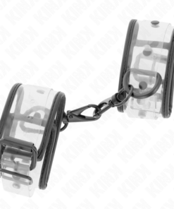 Alternative view of KINK - CLEAR WRIST CUFFS ADJUSTABLE 18-30 CM X 5.5 CM