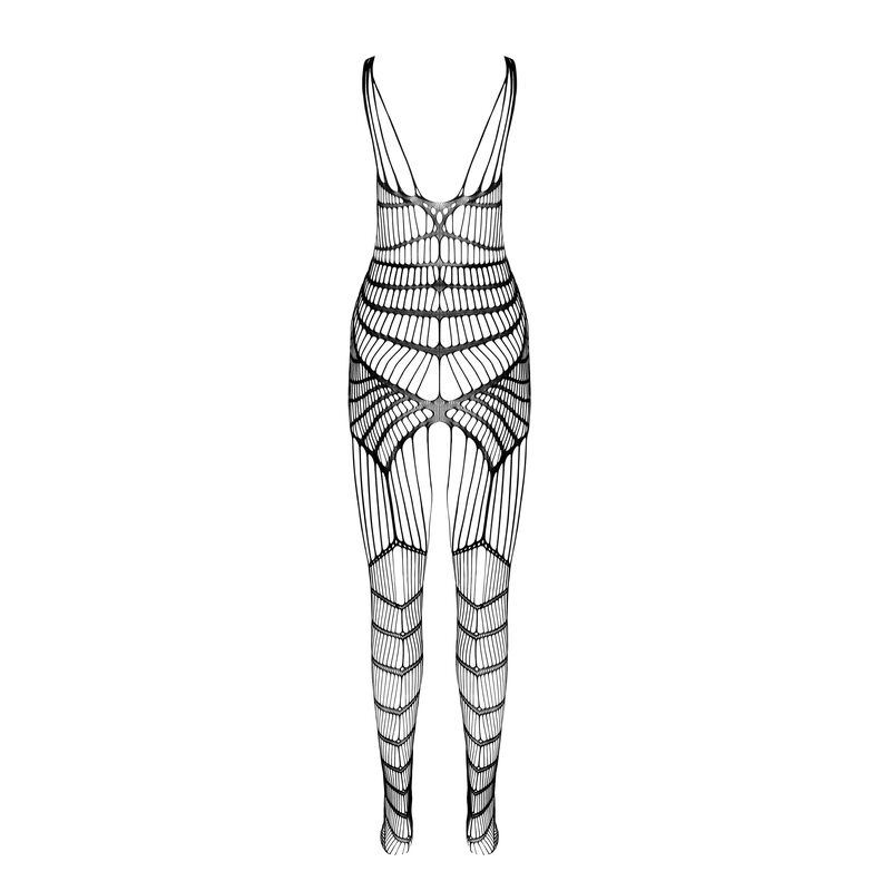 PASSION - BS 102 BODYSTOCKING RED ONE SIZE - Image 4