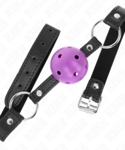 Alternative view of KINK - HOLLOW HARD PURPLE BALL 4.5 CM GAG 63.5 X 2 CM