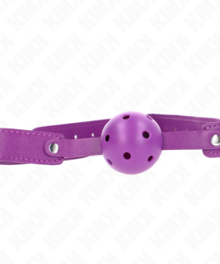 KINK - PURPLE BREATHABLE BALL 4.5 CMGAG 65 x 2.5 CM