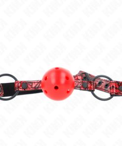 KINK - DIAMOND PATTERN BALL 4.5 CM GAG MODEL 1 64.5 CM ADJUSTABLE 42-60 CM
