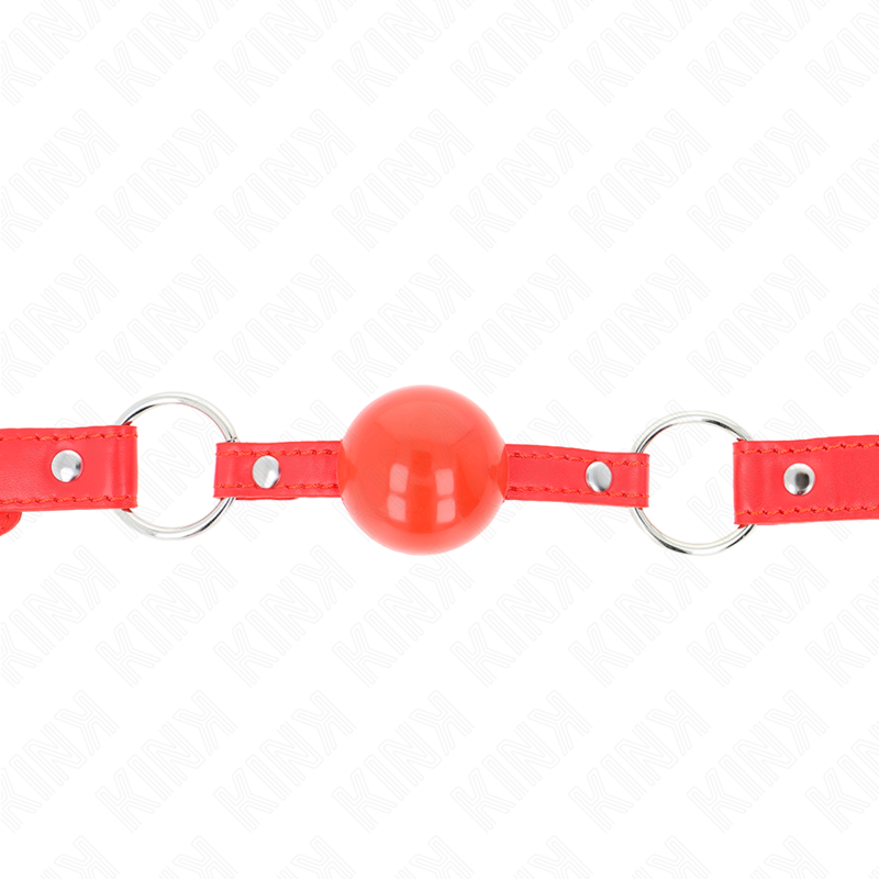 KINK - TPE BALL 4 CM GAG WITH ROJO LOCK 60 x 2 CM - Image 3
