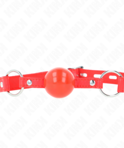 KINK - TPE BALL 4 CM GAG WITH ROJO LOCK 60 x 2 CM