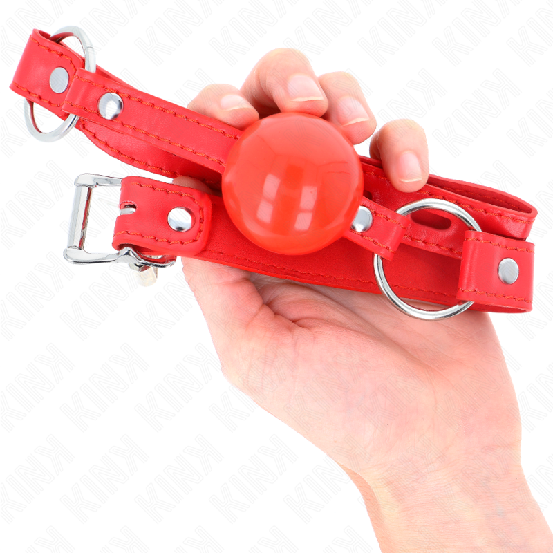 KINK - TPE BALL 4 CM GAG WITH ROJO LOCK 60 x 2 CM - Image 4