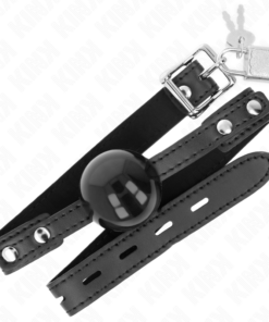 Alternative view of KINK - SOFT TPE BALL 4 CM GAG MODEL 3 60 x 2 CM ADJUSTABLE 37-52 CM