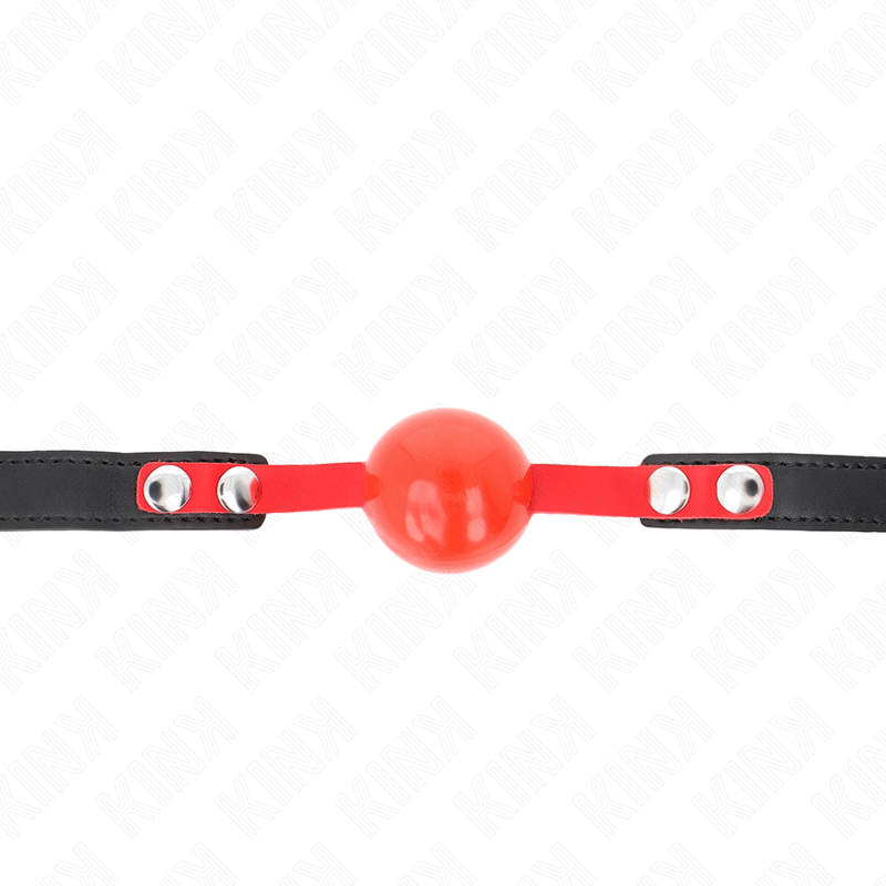 KINK - SOFT TPE BALL 4 CM GAG MODEL 4 60 x 2 CM ADJUSTABLE 37-52 CM - Image 3