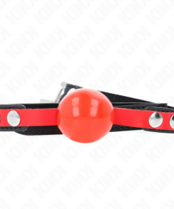 KINK - SOFT TPE BALL 4 CM GAG MODEL 4 60 x 2 CM ADJUSTABLE 37-52 CM