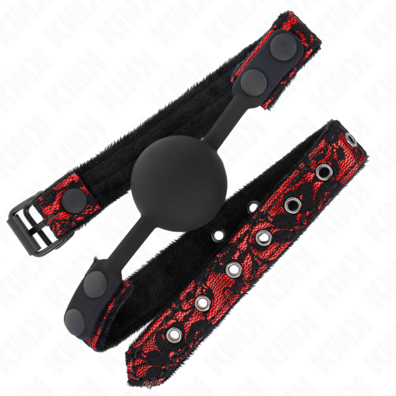 KINK - SCANDAL SILICONE BALL 4 CM GAG MODEL 1 65 x 2 CM - Image 2