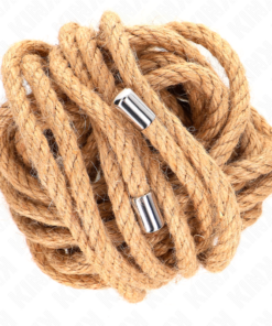 KINK - HEMP ROPE WITH METAL HEAD 5 METER