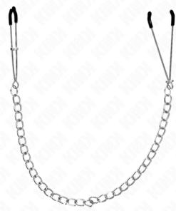 Alternative view of KINK - THIN NIPPLE CLAMPS WITH THICK CHAIN 30 CM
