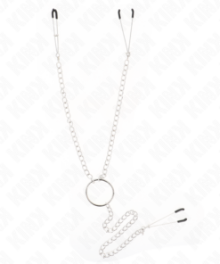 KINK - TRIPLE NIPPLE AND CLIT CLAMPS WITH CHAIN MODEL 1