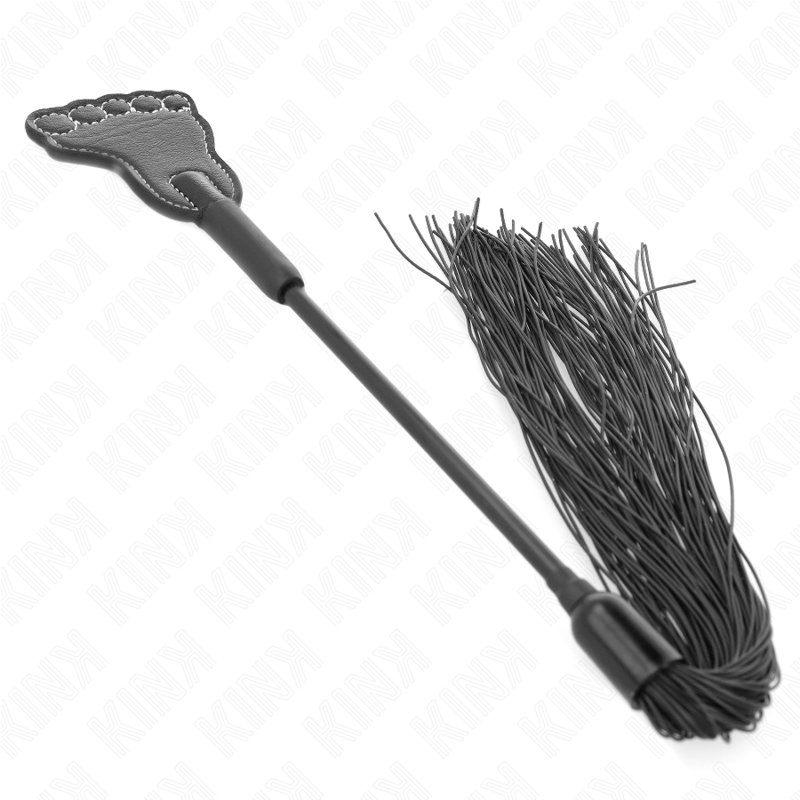 KINK - FOOT SHAPED PADDLE WITH TASSEL WHIP 31 CM - Image 2