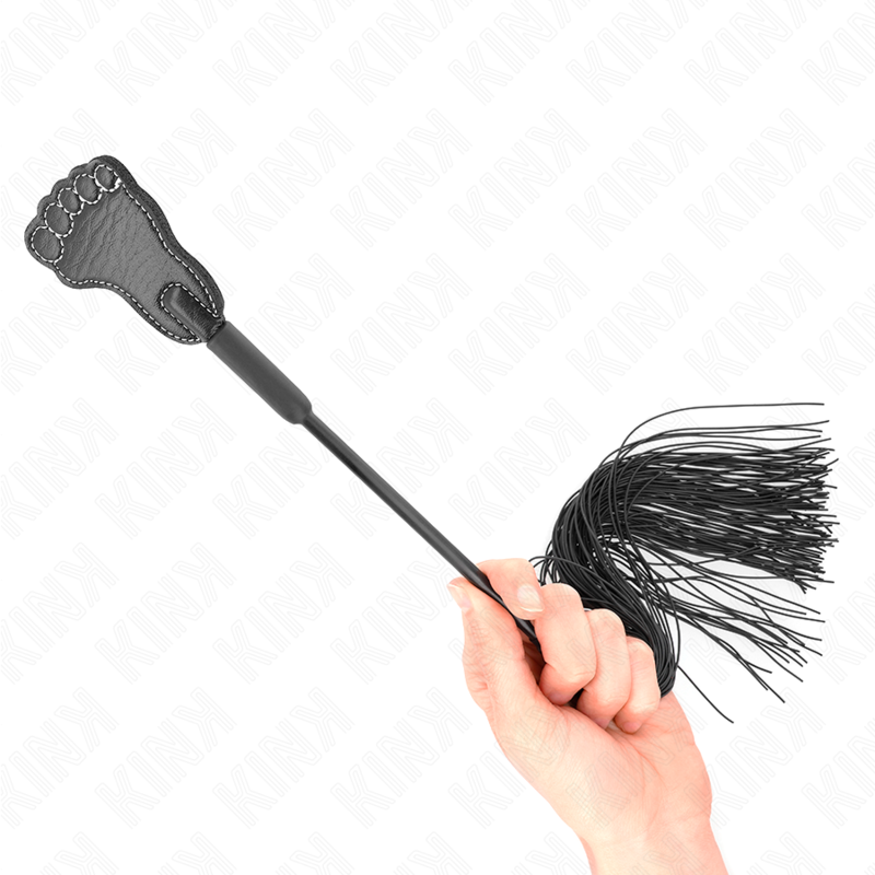 KINK - FOOT SHAPED PADDLE WITH TASSEL WHIP 31 CM - Image 4