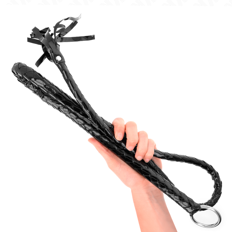 KINK - LONG SHINY PVC WHIP 138 CM - Image 3