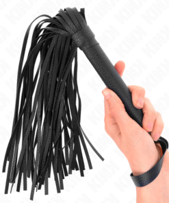 KINK - DARK BLUE BEAD WHIP 43.5 CM