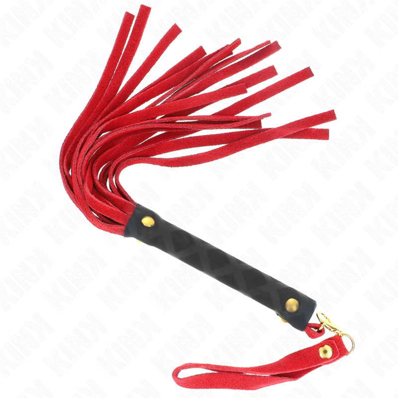 KINK - RED SUEDE MINI WHIP 30 CM - Image 2