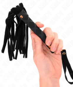 KINK - BLACK SUEDE MINI WHIP 30 CM