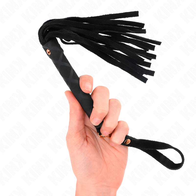 KINK - BLACK SUEDE MINI WHIP 30 CM - Image 3