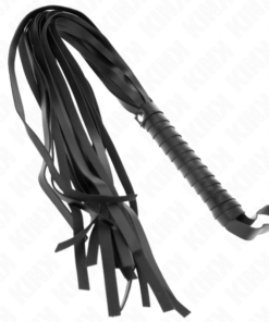 Alternative view of KINK - NEGRO SHORT HANDLE LONG TAIL WHIP 70 CM