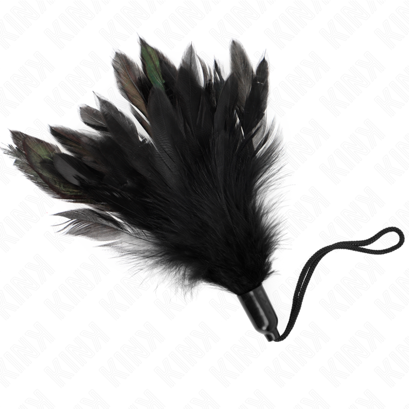 KINK - TICKLE FEATHERS WITH ROPE HANDLE PLASTIC BASE 15 CM - Image 2
