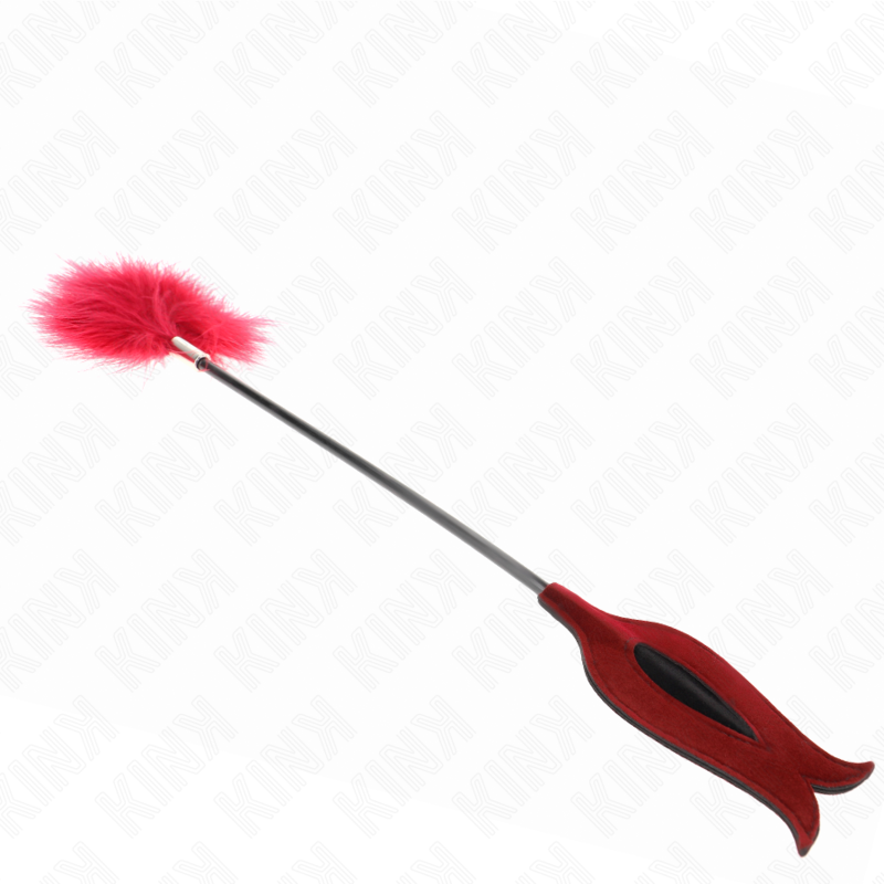 KINK - TICKLE FEATHERS WITH ROSE-SHAPED PADDLE 8 CM - Image 4