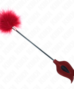 Alternative view of KINK - TICKLE FEATHERS WITH ROSE-SHAPED PADDLE 8 CM