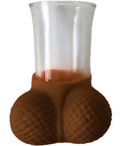 DIABLO PICANTE - CRYSTAL SHOT GLASS WITH MULATO EGGS