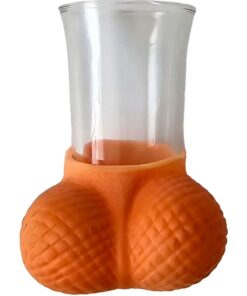 DIABLO PICANTE - GLASS SHOT GLASS WITH EGGS FLESH