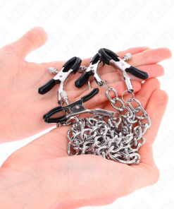 Alternative view of KINK - 4 CHAIN NIPPLE CLAMPS 32 CM WITH LITTLE CHAINS 14 CM