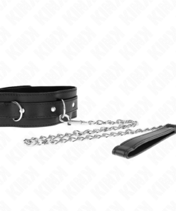 Alternative view of KINK - COLLAR WITH BELT 65 CM WITH STRAP BLACK 54 X 4.5 CM
