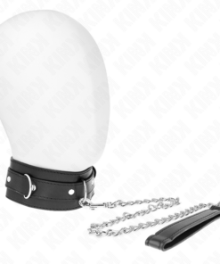 KINK - COLLAR WITH BELT 65 CM WITH STRAP BLACK 54 X 4.5 CM