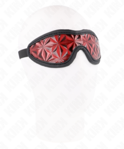 KINK - RED DIAMOND PATTERN HEADBAND 20.5 x 6 CM