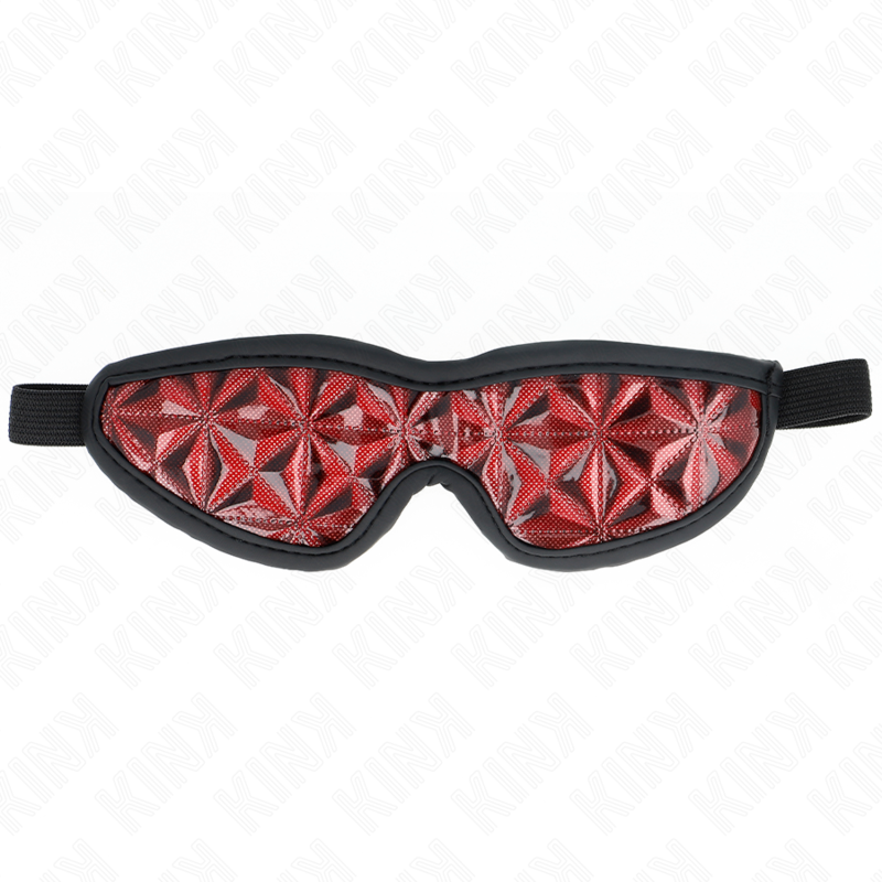 KINK - RED DIAMOND PATTERN HEADBAND 20.5 x 6 CM - Image 2