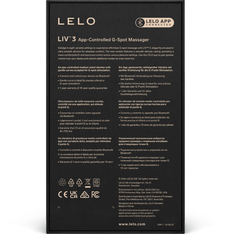 LELO - LIV™ 3 G-SPOT STIMULATOR VIOLET - Image 4