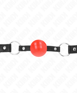 KINK - RED TPE BALL 4 CM GAG 60 x 2 CM