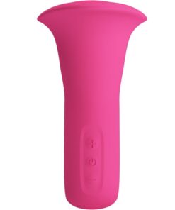 Alternative view of PRETTY LOVE - CLYDE ORAL VIBRATOR VIBRATING TONGUE 12 VIBRATIONS PINK