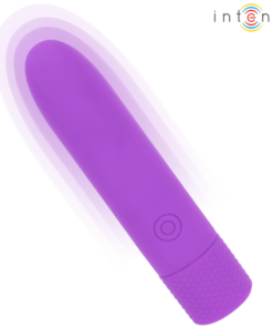 Alternative view of INTENSE - SYMONE USB RECHARGEABLE VIBRATING BULLET 8 VIBRATIONS PURPLE 10 X 2.2 CM