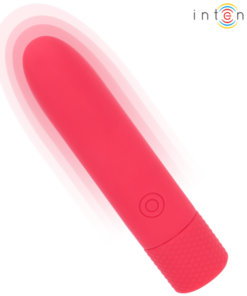 Alternative view of INTENSE - SYMONE USB RECHARGEABLE VIBRATING BULLET 8 VIBRATIONS RED 10 X 2.2 CM