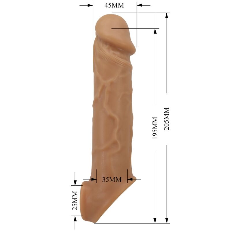 PRETTY LOVE - REALISTIC SKIN PENIS SLEEVE FLESH - Image 5