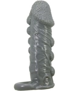 Alternative view of PRETTY LOVE - REALISTIC PENIS ENLARGER AND DELAY SLEEVE GREY