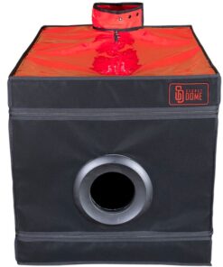 Alternative view of SECRET DOME - KINK CLUB LA NICHE CABIN BLACK  RED
